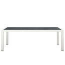 Jasper 9 Piece Outdoor Patio Aluminum Dining Set