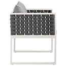 Jasper 9 Piece Outdoor Patio Aluminum Dining Set