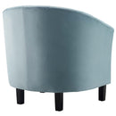 Jamal Channel Tufted Performance Velvet Armchair