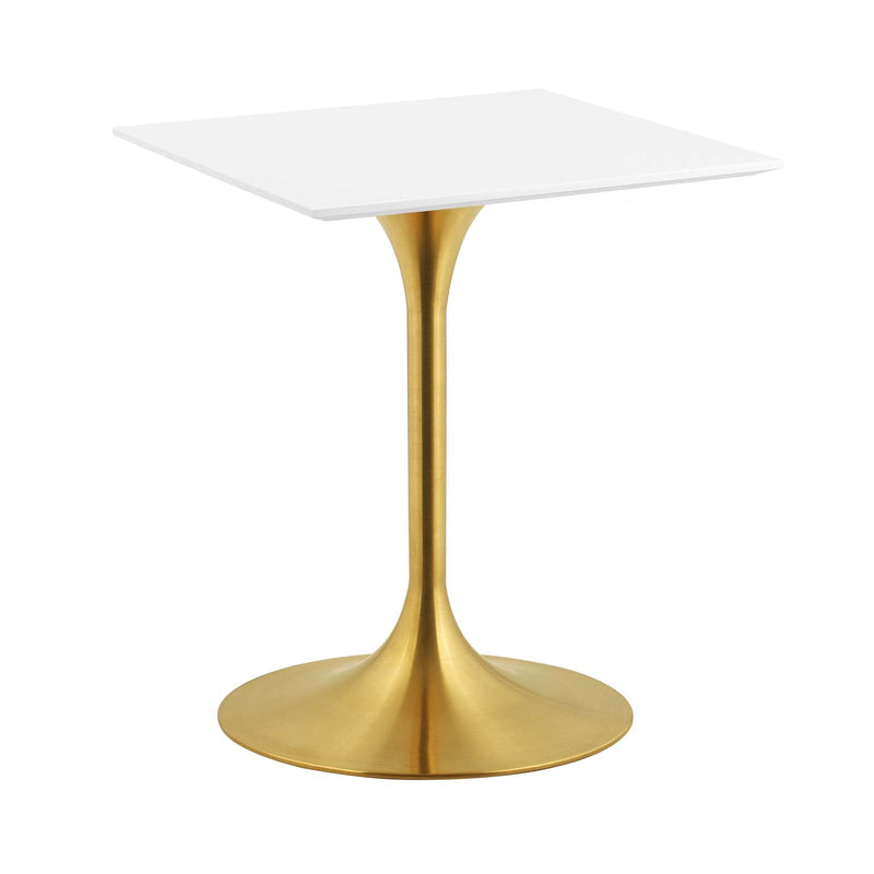 Fallon 24" Square Wood Top Dining Table