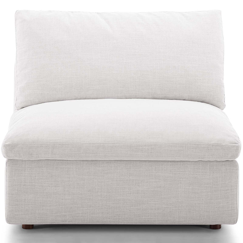 Liberty Down Filled Overstuffed Armless Chair