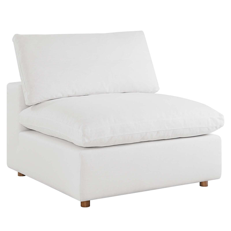 Liberty Down Filled Overstuffed Armless Chair