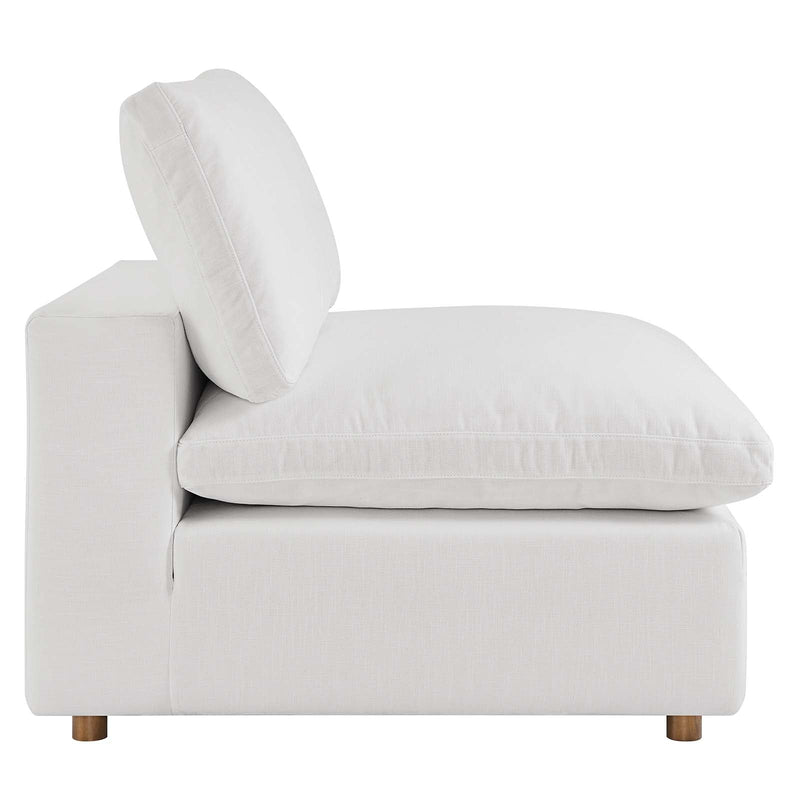 Liberty Down Filled Overstuffed Armless Chair