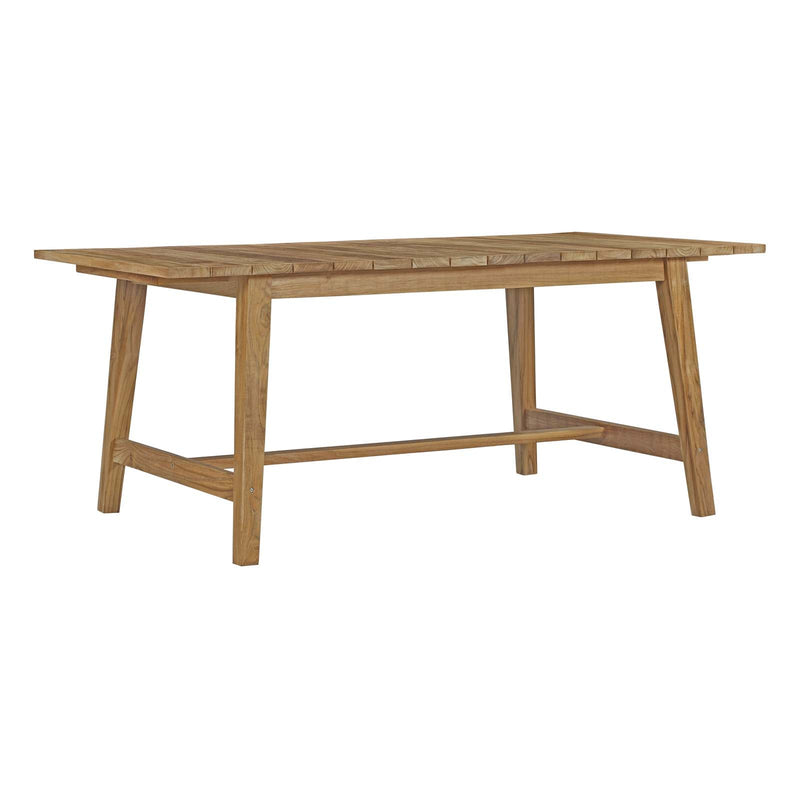 Nayeli 7 Piece Outdoor Patio Teak Dining Set