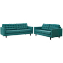Alaric Sofa and Loveseat Set of 2
