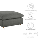 Liberty Down Filled Overstuffed Ottoman