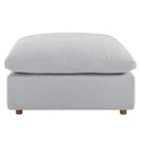 Liberty Down Filled Overstuffed Ottoman