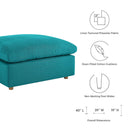 Liberty Down Filled Overstuffed Ottoman