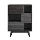Allyson Three-Tier Display Storage Cabinet Stand