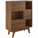 Allyson Three-Tier Display Storage Cabinet Stand