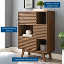 Allyson Three-Tier Display Storage Cabinet Stand