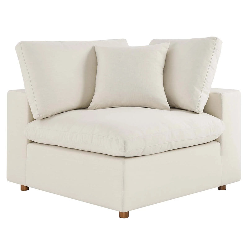 Liberty Down Filled Overstuffed 2 Piece Sectional Sofa Set