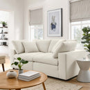 Liberty Down Filled Overstuffed 2 Piece Sectional Sofa Set