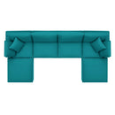 Liberty Down Filled Overstuffed 6-Piece Sectional Sofa