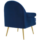 Dominik Tufted Button Accent Performance Velvet Armchair