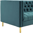 Georgia Tufted Button Performance Velvet Sofa
