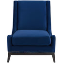 Greyson Accent Upholstered Performance Velvet Lounge Chair