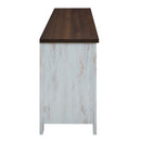 Isaiah 71" Rustic Sliding Door TV Stand