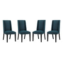 Elon Dining Chair Fabric Set of 4