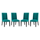Elon Dining Chair Fabric Set of 4