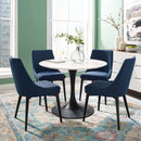 Ada 40" Round Wood Dining Table