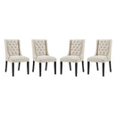 Kenzo Dining Chair Fabric Set of 4