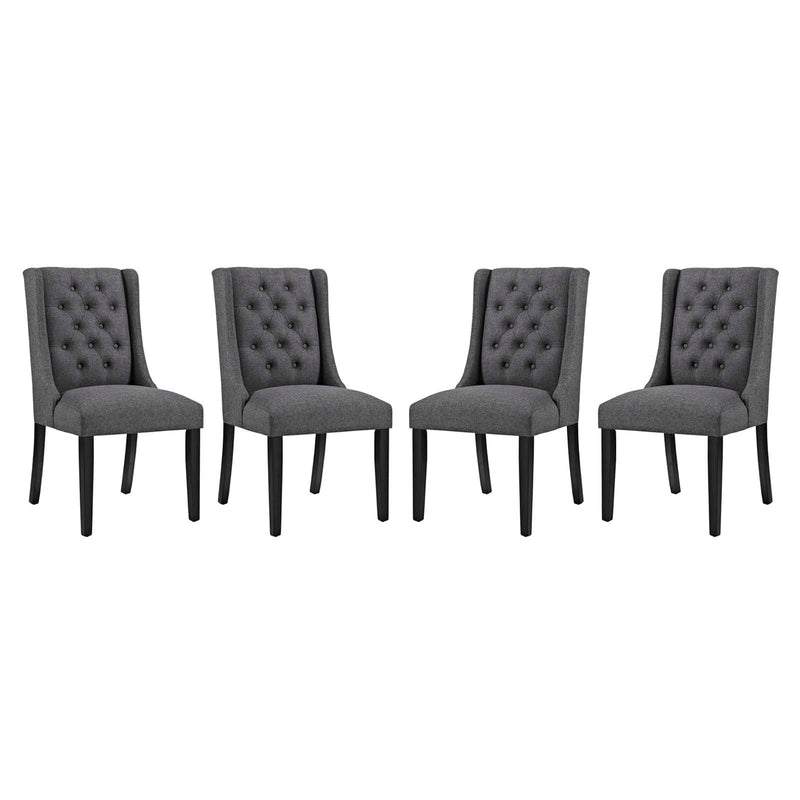 Kenzo Dining Chair Fabric Set of 4