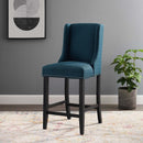 Nova Upholstered Fabric Counter Stool