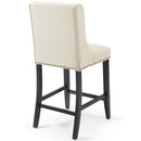 Nova Upholstered Fabric Counter Stool