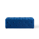 Anakin 48" Tufted Button Entryway Performance Velvet Bench