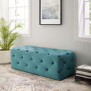 Anakin 48" Tufted Button Entryway Performance Velvet Bench