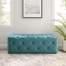 Anakin 48" Tufted Button Entryway Performance Velvet Bench