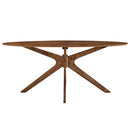Cruz 71" Oval Wood Dining Table