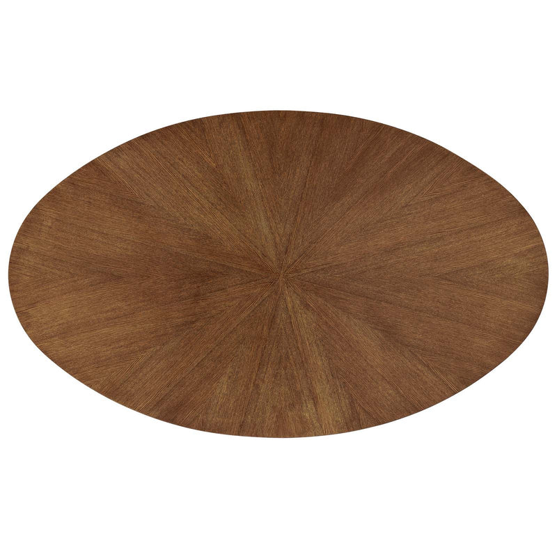 Cruz 71" Oval Wood Dining Table