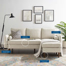 Dominik Upholstered Right or Left Sectional Sofa