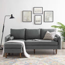 Dominik Upholstered Right or Left Sectional Sofa
