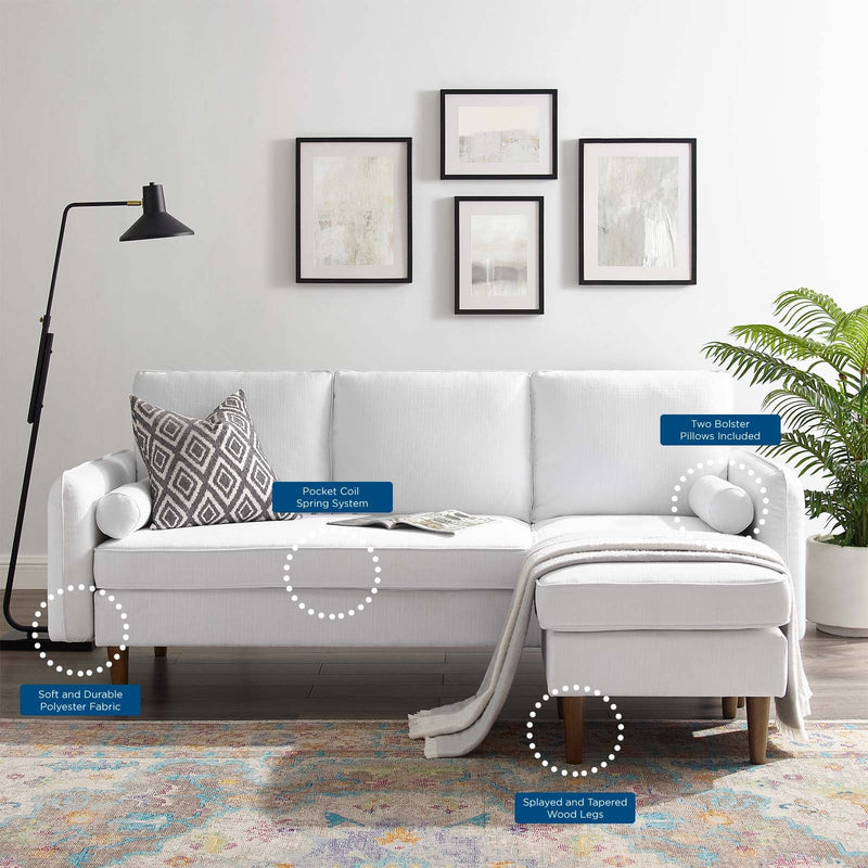 Dominik Upholstered Right or Left Sectional Sofa