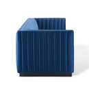 Legacy Channel Tufted Velvet Sofa