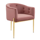 Royce Tufted Performance Velvet Accent Chair