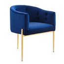 Royce Tufted Performance Velvet Accent Chair