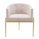 Royce Tufted Performance Velvet Accent Chair