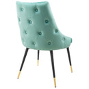 Brynn Tufted Performance Velvet Dining Side Chair