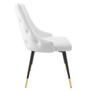 Brynn Tufted Performance Velvet Dining Side Chair