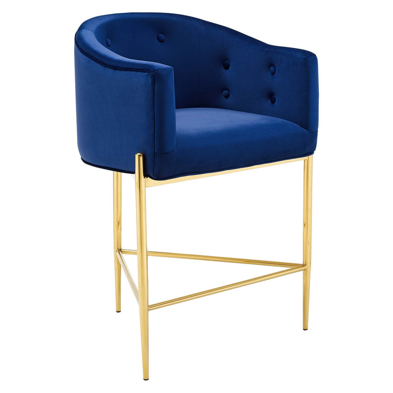 Royce Tufted Counter Stool