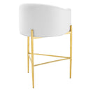 Royce Tufted Performance Velvet Bar Stool