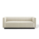 Legacy Tufted Upholstered Fabric Sofa
