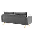 Dominik Performance Velvet Sofa