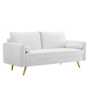 Dominik Performance Velvet Sofa