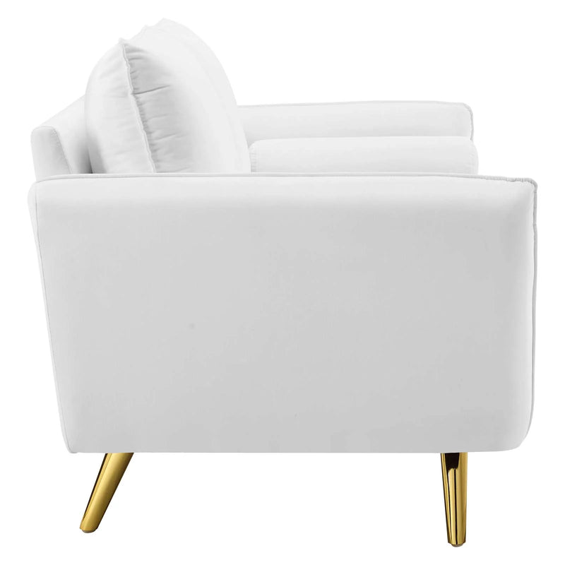 Dominik Performance Velvet Sofa