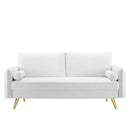Dominik Performance Velvet Sofa